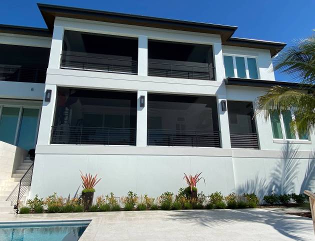 Eyewall Shield Motorized Screens Condo